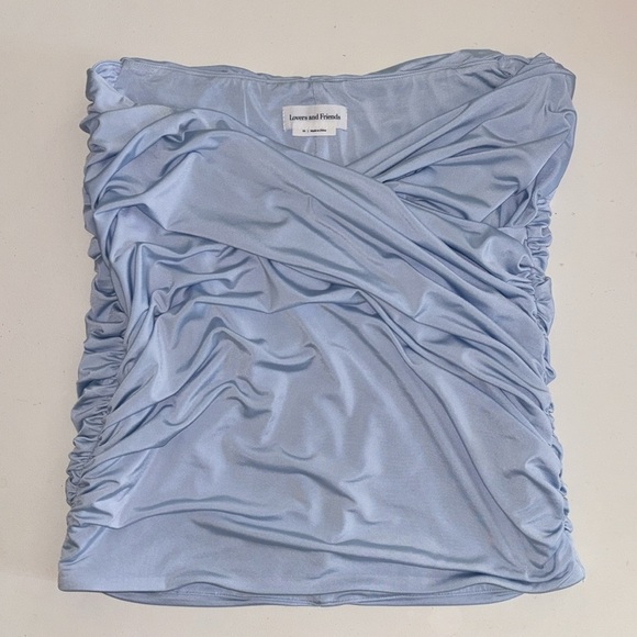 Trent Mini Skirt in Soft Periwinkle Lovers and Friends size XS - Picture 3 of 6